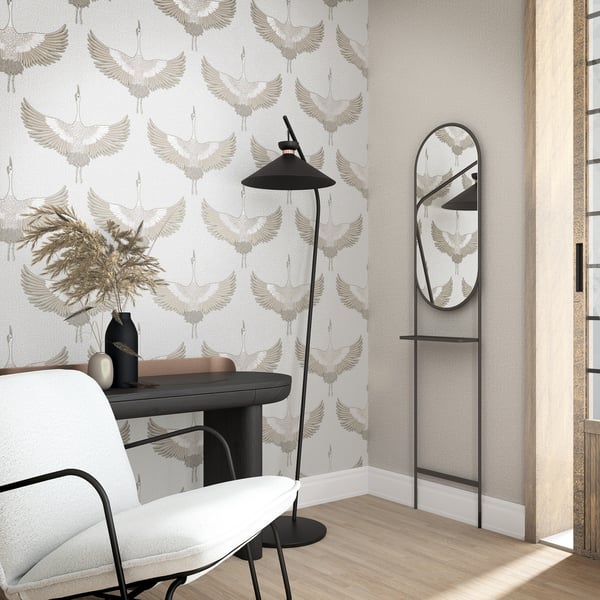 Galerie Wallpaper Product code: 34529_2 - The New Design Book Wallpaper Collection - White, Beige Colours -  