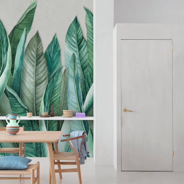 Galerie Wallpaper Product code: A39501_2 - One Roll One Motif II Wallpaper Collection - Green Colours -  