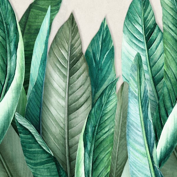 Galerie Wallpaper Product code: A39501_8 - One Roll One Motif II Wallpaper Collection - Green Colours -  