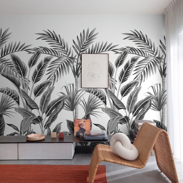 Galerie Wallpaper Product code: A40801_2 - One Roll One Motif II Wallpaper Collection - Black Colours -  