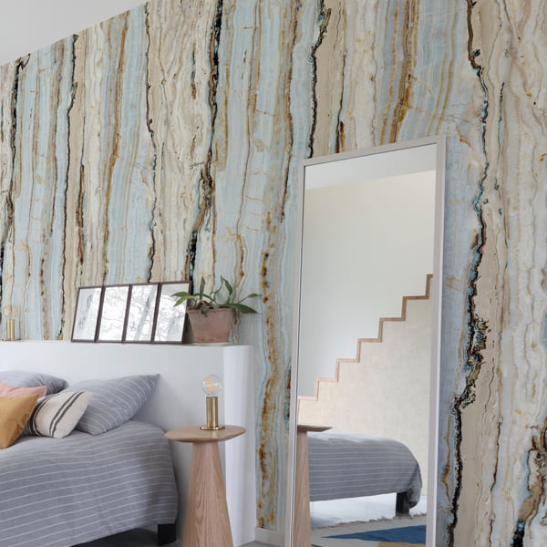 Galerie Wallpaper Product code: A50802_2 - One Roll One Motif II Wallpaper Collection - Blue Colours -  