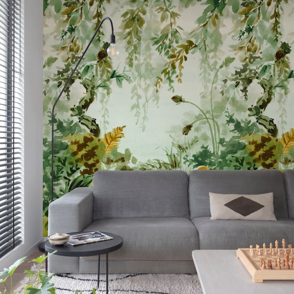 Galerie Wallpaper Product code: A52201_2 - One Roll One Motif II Wallpaper Collection - Green Colours -  