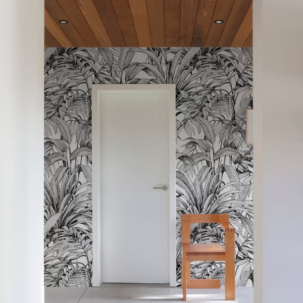 Galerie Wallpaper Product code: A58301_2 - One Roll One Motif II Wallpaper Collection - Black Colours -  