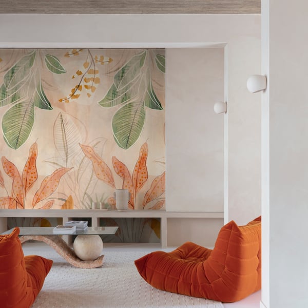 Galerie Wallpaper Product code: A60701_2 - One Roll One Motif II Wallpaper Collection - Terracotta Colours -  