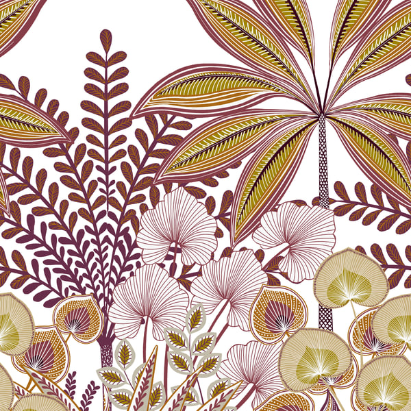 Galerie Wallpaper Product code: A67701_8 - One Roll One Motif II Wallpaper Collection - Terracotta Colours -  