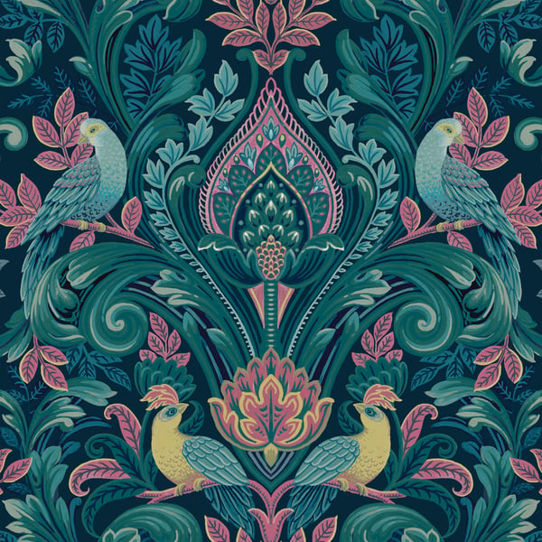 Galerie Wallpaper Product code: A67801 - Arcadia Wallpaper Collection - Pink Colours -  
