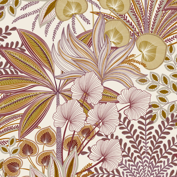 Galerie Wallpaper Product code: A69001 - Karuna Wallpaper Collection - Red Colours -  