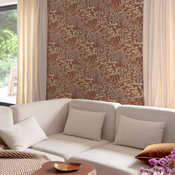 Galerie Wallpaper Product code: A78902_2 - Inia Wallpaper Collection - Brown Colours -  