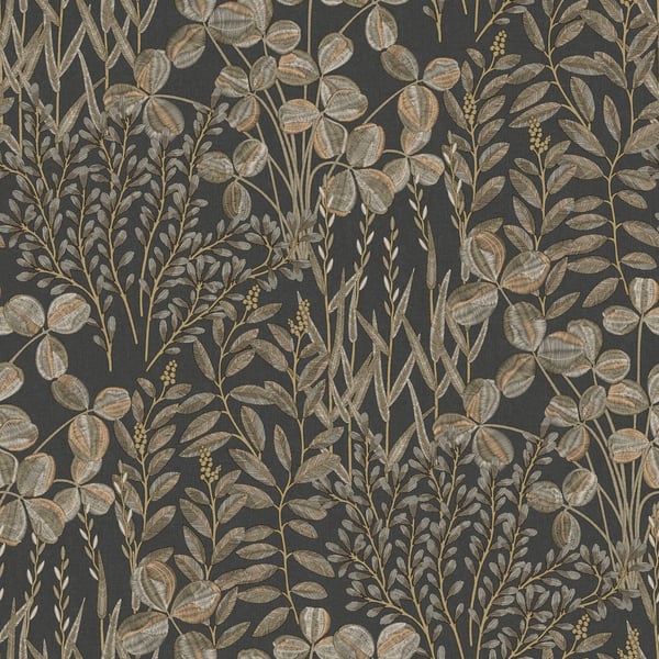 Galerie Wallpaper Product code: A78903 - Inia Wallpaper Collection - Black Colours -  