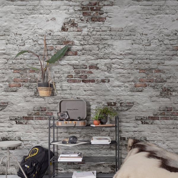 Galerie Wallpaper Product code: EP6102_2 - One Roll One Motif II Wallpaper Collection - Grey Colours -  