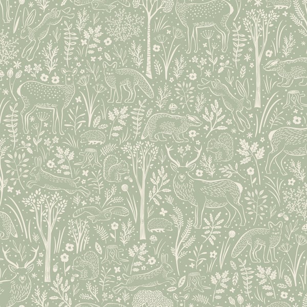 Galerie Wallpaper Product code: LD3413 - Little Dreamers Wallpaper Collection - Green Colours -  