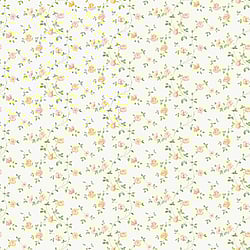 Galerie Wallcoverings Product Code: G67891 - Miniatures 2 Wallpaper Collection Galerie Wallcoverings Product Code G67891 - Miniatures 2 Wallpaper Collection - Yellow Green White Colours - Small Rose Trail Design
