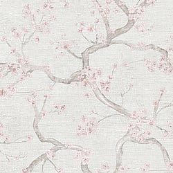 Galerie Wallcoverings Product Code HZ62046 - Horizon Wallpaper Collection - Beige Cream Pink Colours - Cherry Blossom Design