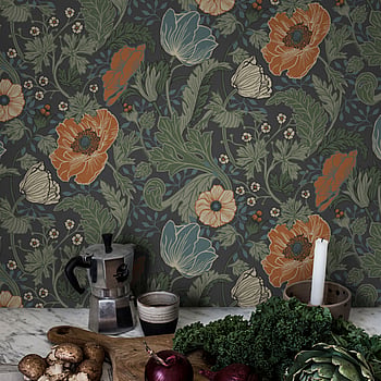 Galerie Wallcoverings Product Code 33003 - Apelviken Wallpaper Collection - Blue Green White Yellow Colours -  