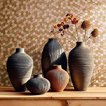 Galerie Wallcoverings Product Code 35818 - Fashion Icon Wallpaper Collection - Copper Colours -  