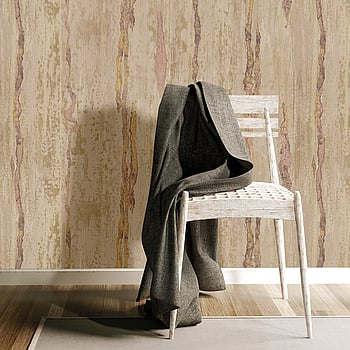 Galerie Wallcoverings Product Code 49363 - Italian Textures 3 Wallpaper Collection - gold pink Colours -  