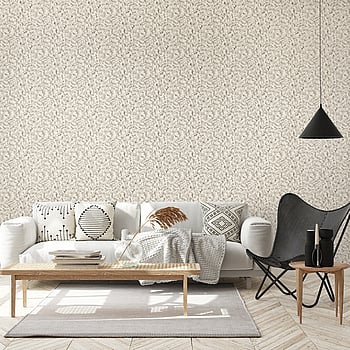 Galerie Wallcoverings Product Code 65306 - Salt Wallpaper Collection - Pine Nut Colours -  