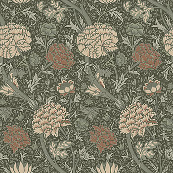 Galerie Wallcoverings Product Code 82035 - Hidden Treasures Wallpaper Collection - Red green Colours -  