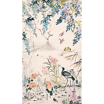 Galerie Wallcoverings Product Code A52301 - One Roll One Motif II Wallpaper Collection - Blue Colours -  