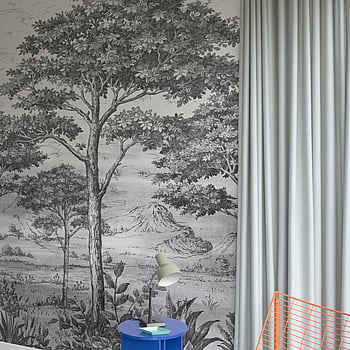 Galerie Wallcoverings Product Code A56702 - One Roll One Motif II Wallpaper Collection - Blackandwhite Colours -  