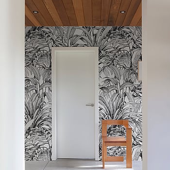 Galerie Wallcoverings Product Code A58301 - One Roll One Motif II Wallpaper Collection - Black Colours -  