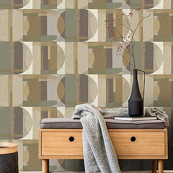 Galerie Wallcoverings Product Code A64903 - Arcadia Wallpaper Collection - Green Colours -  