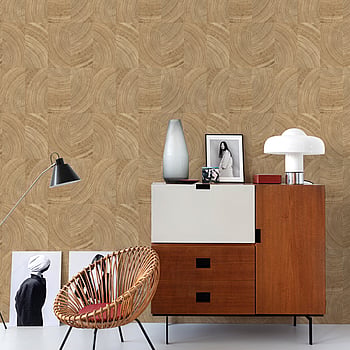 Galerie Wallcoverings Product Code A69102 - Karuna Wallpaper Collection - Brown Colours -  