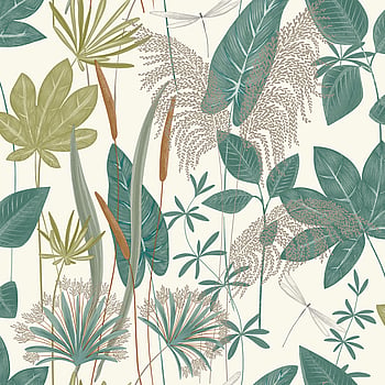 Galerie Wallcoverings Product Code A70702 - Arcadia Wallpaper Collection - Green Colours -  