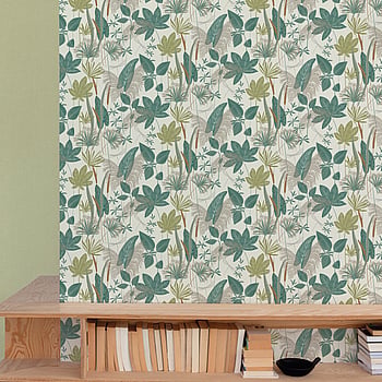 Galerie Wallcoverings Product Code A70702 - Arcadia Wallpaper Collection - Green Colours -  