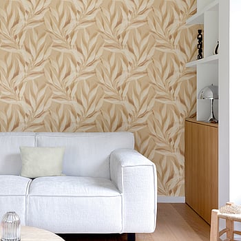 Galerie Wallcoverings Product Code A76103 - Karuna Wallpaper Collection - Beige Colours -  