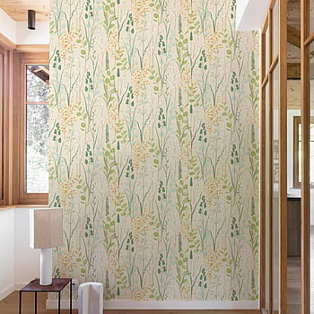 Galerie Wallcoverings Product Code A76202 - Karuna Wallpaper Collection - Green Colours -  