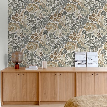 Galerie Wallcoverings Product Code A76601 - Karuna Wallpaper Collection - Whites Colours -  