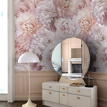 Galerie Wallcoverings Product Code A77501 - One Roll One Motif II Wallpaper Collection - Pink Colours -  