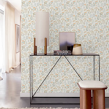 Galerie Wallcoverings Product Code A80101 - Inia Wallpaper Collection - Blue Colours -  