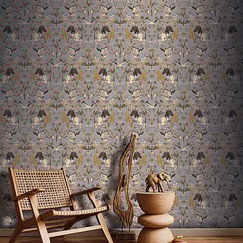 Galerie Wallcoverings Product Code DW2001 - Designer Walls Wallpaper Collection - Light Blue Fog Colours -  