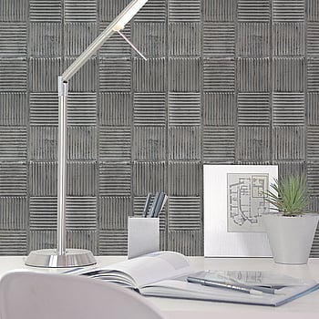 Galerie Wallcoverings Product Code G45333 - Grunge Wallpaper Collection - Grey Colours -  