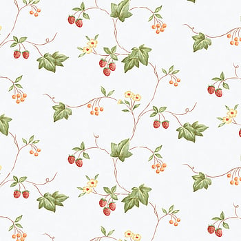 Galerie Wallcoverings Product Code KK26752 - Kitchen Style 3 Wallpaper Collection - Red Green Yellow Orange White Colours -  