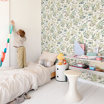 Galerie Wallcoverings Product Code LD3309 - Little Dreamers Wallpaper Collection - Aqua Colours -  