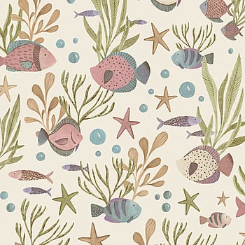 Galerie Wallcoverings Product Code LD3318 - Little Dreamers Wallpaper Collection - Pink Colours -  