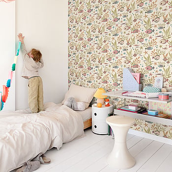 Galerie Wallcoverings Product Code LD3318 - Little Dreamers Wallpaper Collection - Pink Colours -  