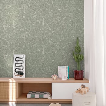Galerie Wallcoverings Product Code LD3413 - Little Dreamers Wallpaper Collection - Green Colours -  