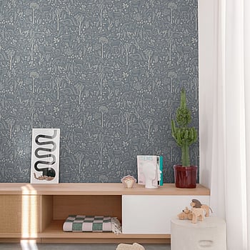 Galerie Wallcoverings Product Code LD3415 - Little Dreamers Wallpaper Collection - Blue Colours -  