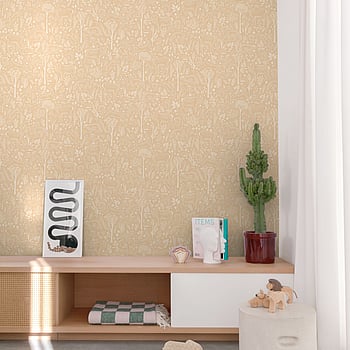 Galerie Wallcoverings Product Code LD3421 - Little Dreamers Wallpaper Collection - Brown Colours -  