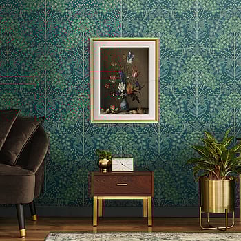Galerie Wallcoverings Product Code TJ40004 - Mulberry Tree Wallpaper Collection - Green Colours -  