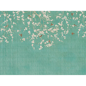 Galerie Wallcoverings Product Code WH45284M - Welcome Home Murals Wallpaper Collection - Blue, Cream, Green Colours -  